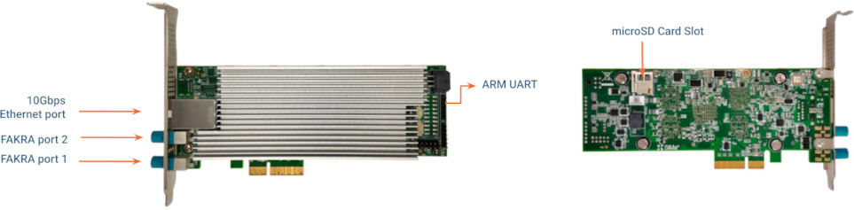 Modalix PCIe Card 인터페이스